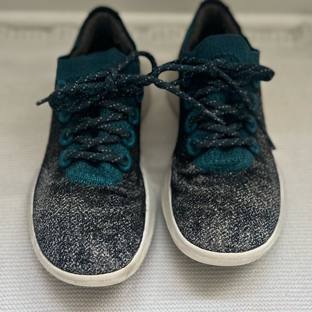 Allbirds Women's Athletic Shoes in Black and Teal